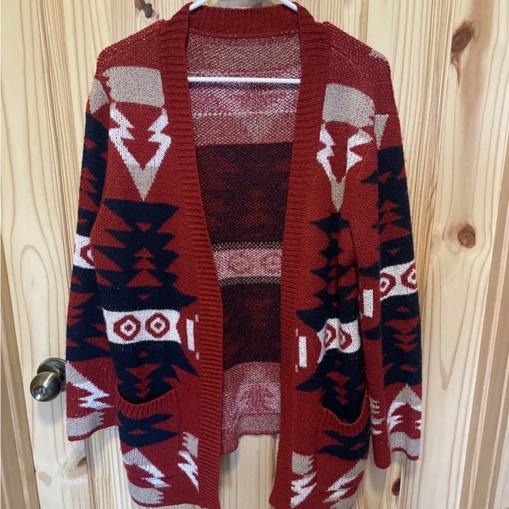 Womens Aztec Sweater